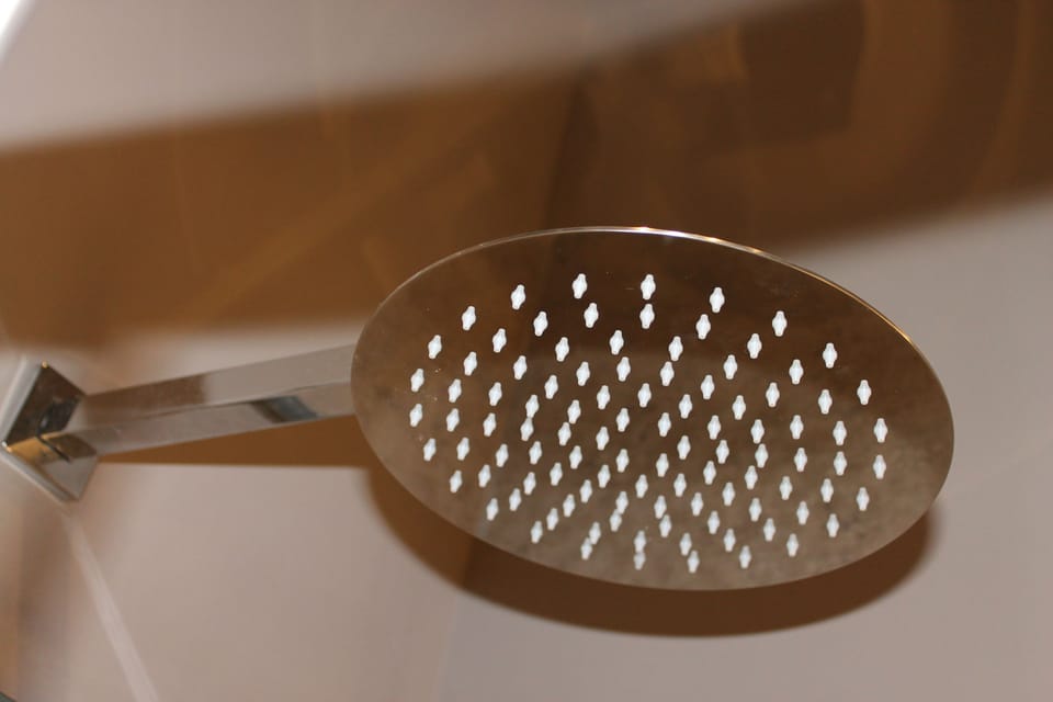 Standard Double Room | Bathroom | Shower, rainfall showerhead, free toiletries, hair dryer