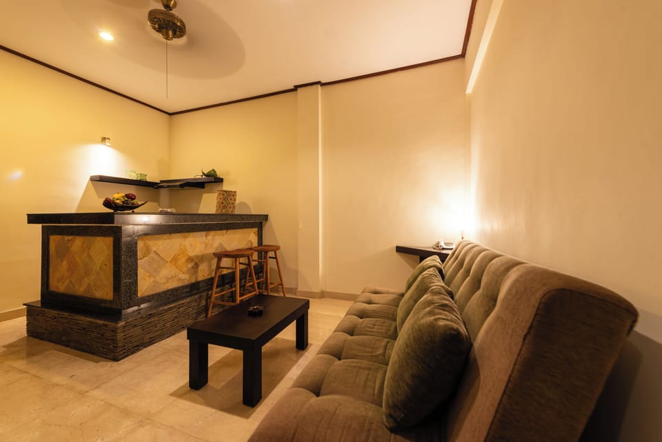 Apartment, 1 Bedroom | Living area | TV