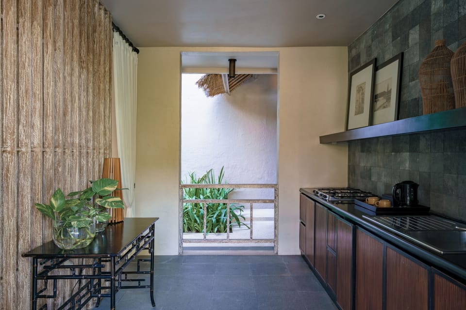 Villa, 1 Bedroom, Private Pool | Private kitchen | Coffee/tea maker, electric kettle