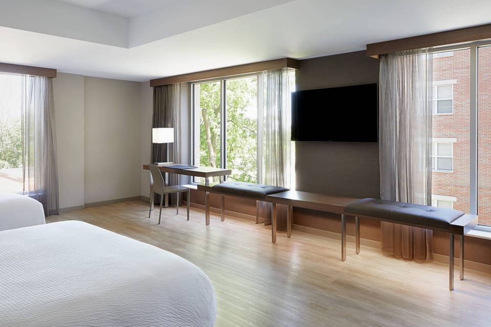 Room, Multiple Beds | Premium bedding, in-room safe, desk, laptop workspace