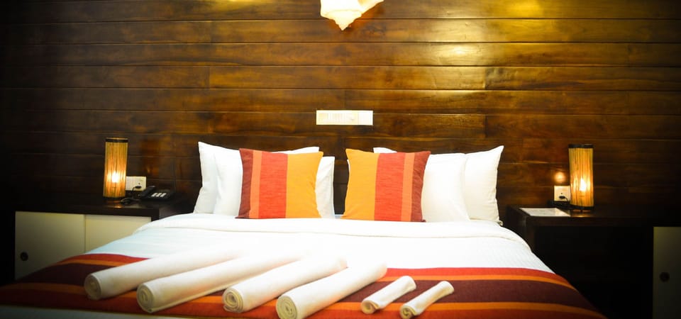 Deluxe Double Room | Desk, iron/ironing board, free cribs/infant beds, free WiFi
