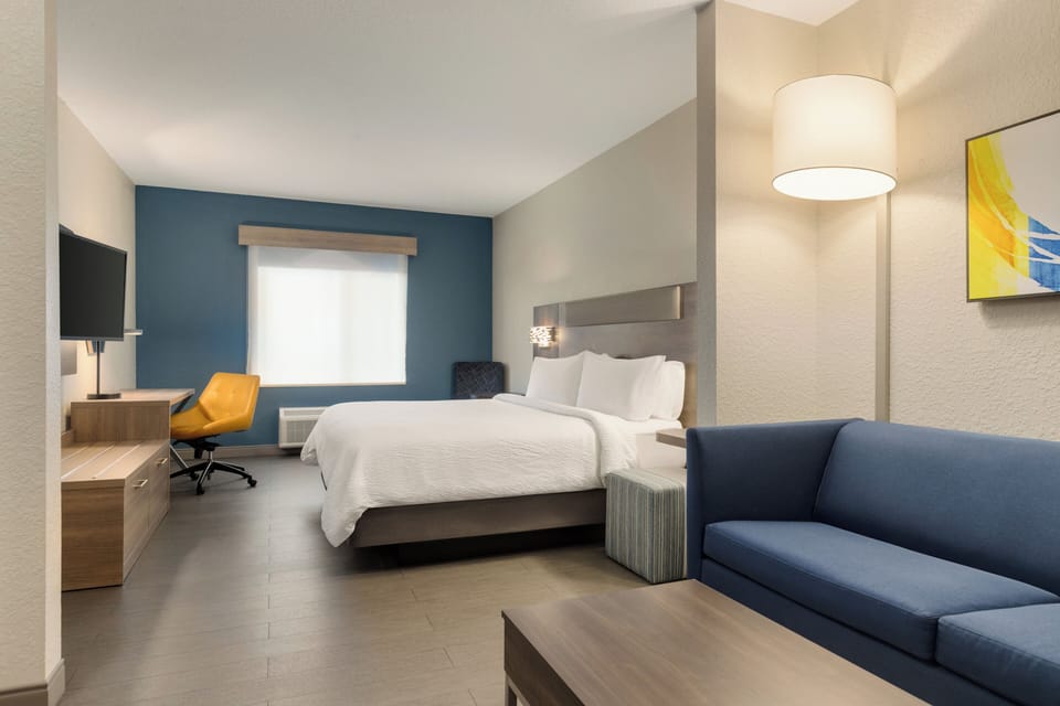 In-room safe, desk, blackout drapes, iron/ironing board
