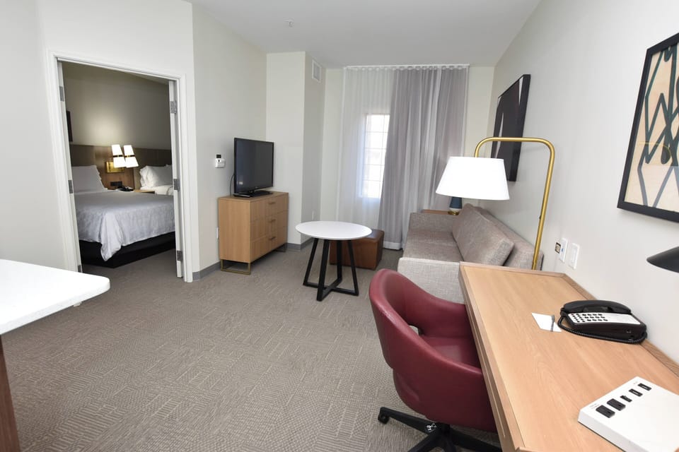 Pillowtop beds, in-room safe, blackout drapes, iron/ironing board
