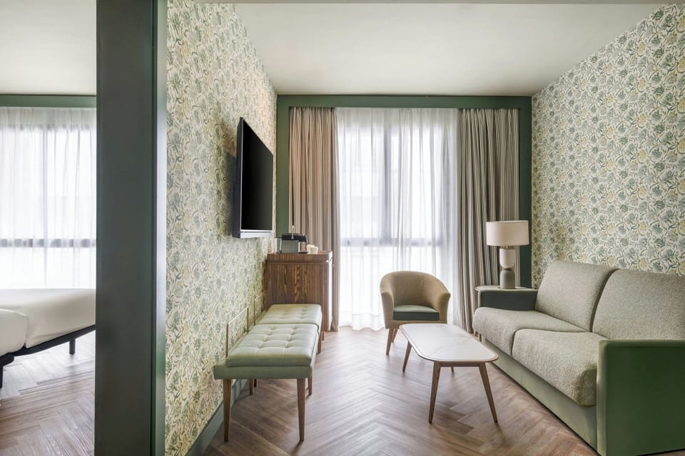 Minibar, in-room safe, desk, blackout drapes