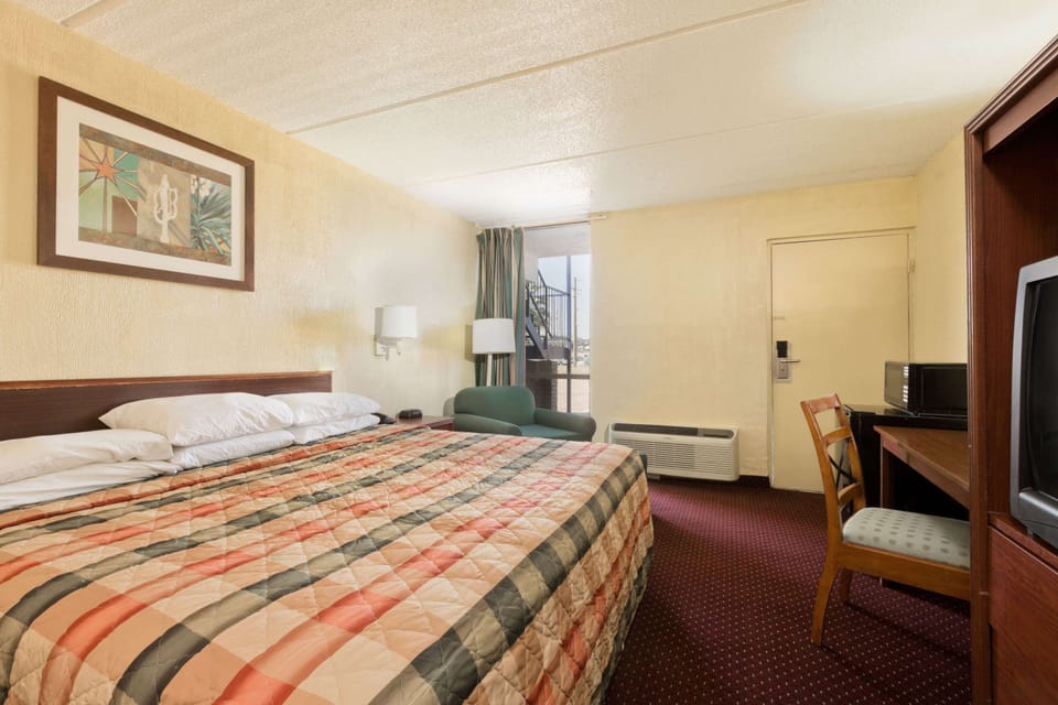 Iron/ironing board, cribs (free), WiFi (free), alarm clocks