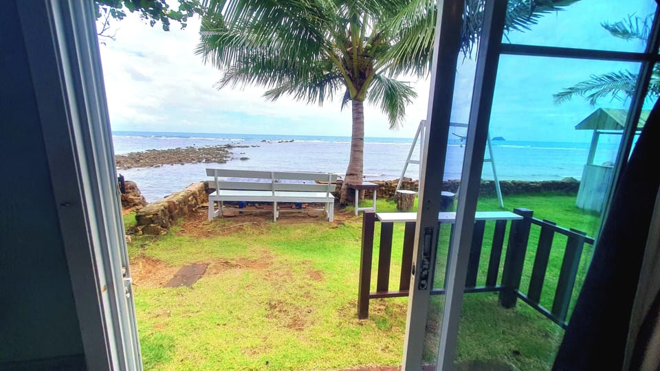 Beach Front Aircon Villa | In-room safe, free WiFi, bed sheets