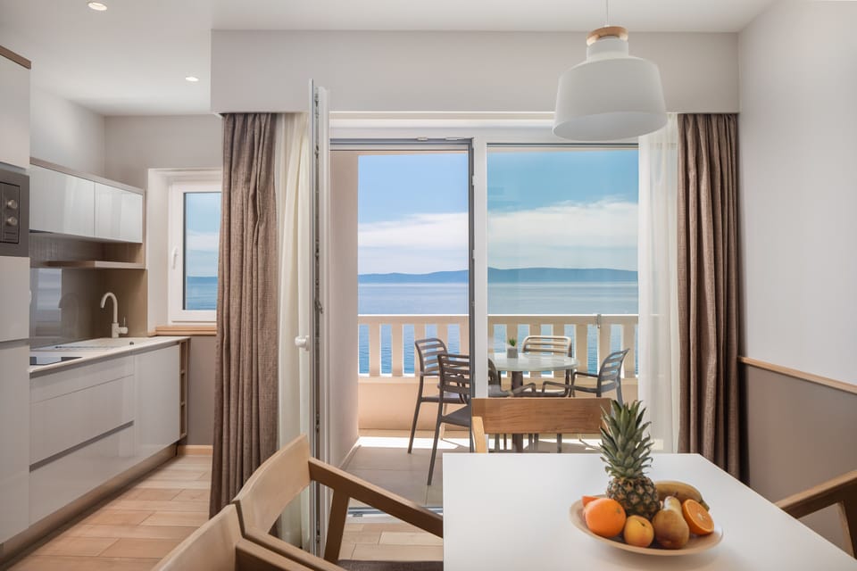 Superior Apartment, 2 Bedrooms, Balcony, Sea View | Beach/ocean view