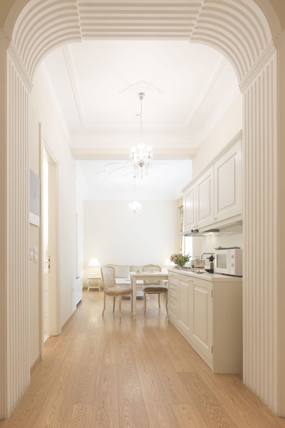 Luxury Apartment, 1 Bedroom | In-room safe, desk, soundproofing, iron/ironing board