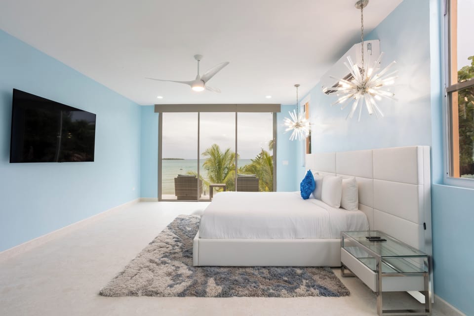 6 Bedroom Beach Villa with Pool | In-room safe, iron/ironing board, free WiFi, bed sheets