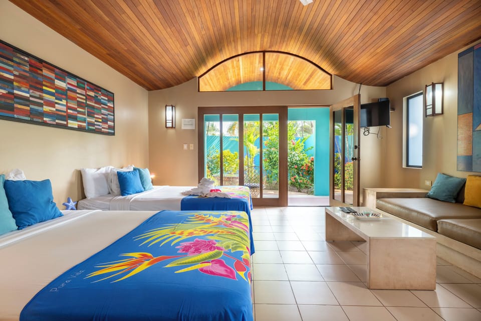 Garden Bungalow 2 Full Size Bed | View from room