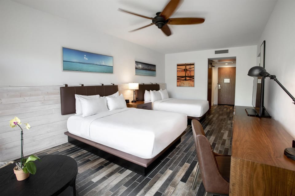 Room, 2 Queen Beds (Perry) | Premium bedding, pillowtop beds, in-room safe, desk