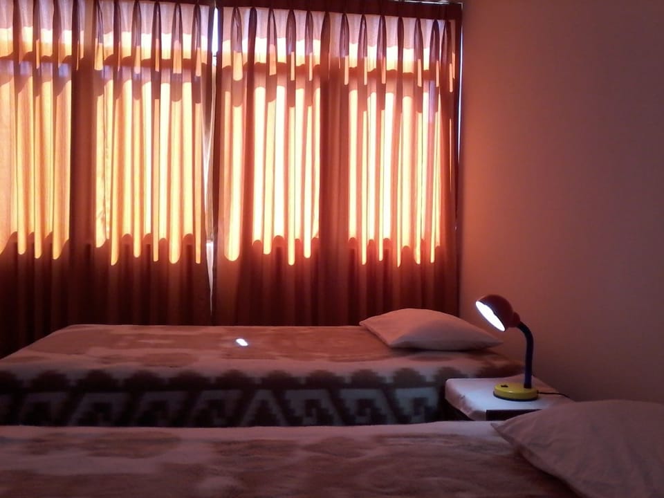 Twin Room, 2 Twin Beds, Shared Bathroom | Desk, iron/ironing board, rollaway beds, free WiFi