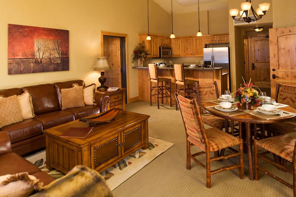 Condo, 3 Bedrooms (Silverado Lodge) | Living area | 42-inch TV with digital channels, foosball