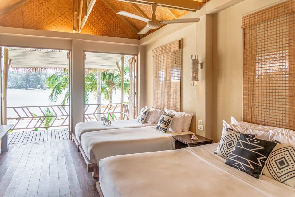 Beachfront Villa | In-room safe, individually decorated, individually furnished