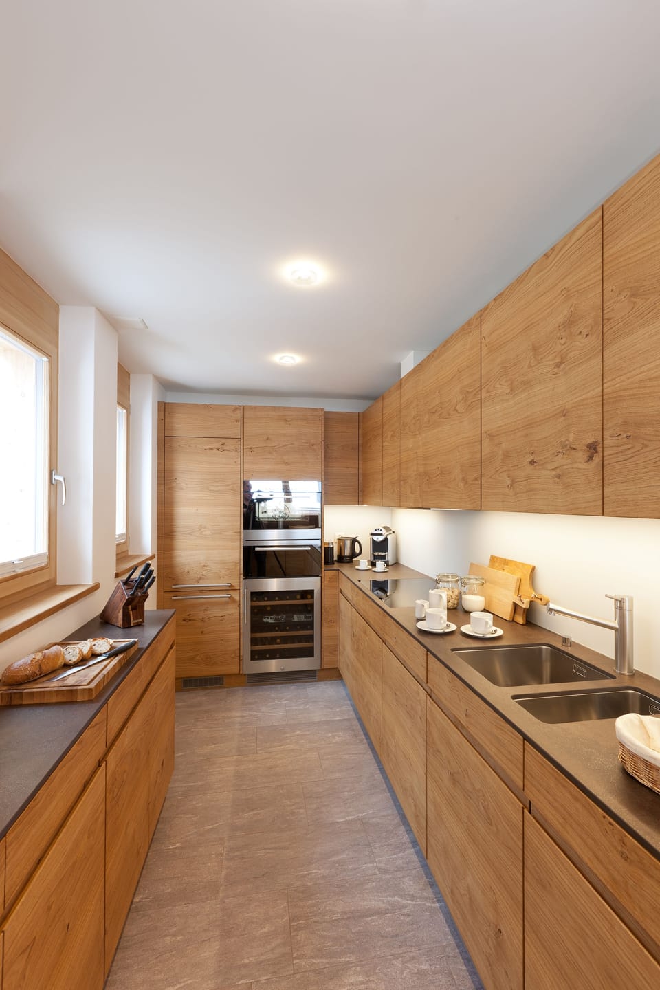 Luxury Chalet, 4 Bedrooms, Mountain View | Private kitchen | Fridge, microwave, oven, stovetop
