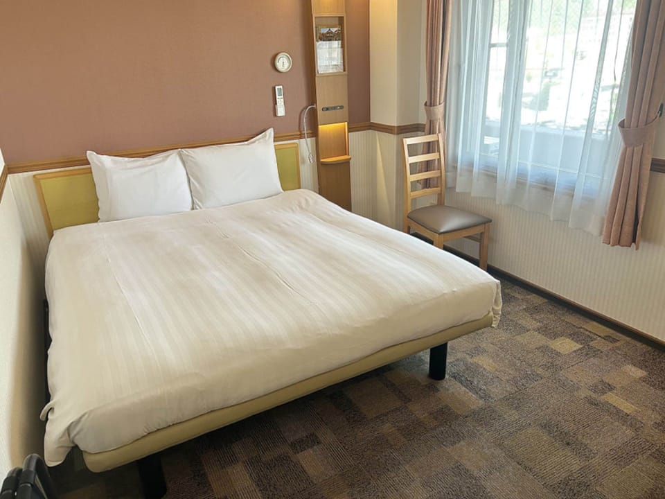 Premium bedding, desk, blackout drapes, iron/ironing board (on request)