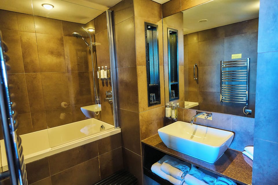  Vincent Studio | Bathroom | Designer toiletries, hair dryer, bathrobes, soap