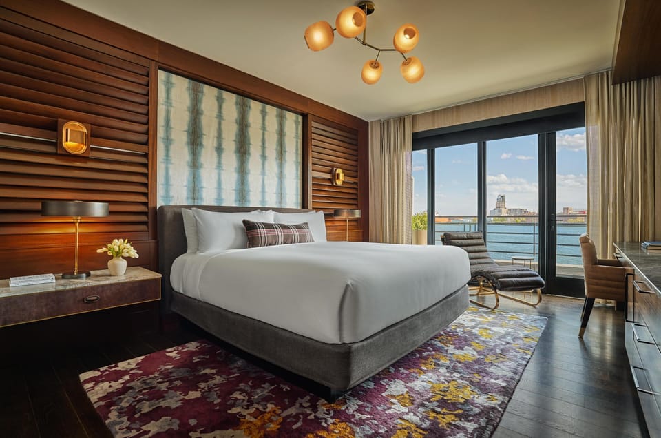 The Pendry Suite (One Bedroom) | Premium bedding, down comforters, pillowtop beds, minibar