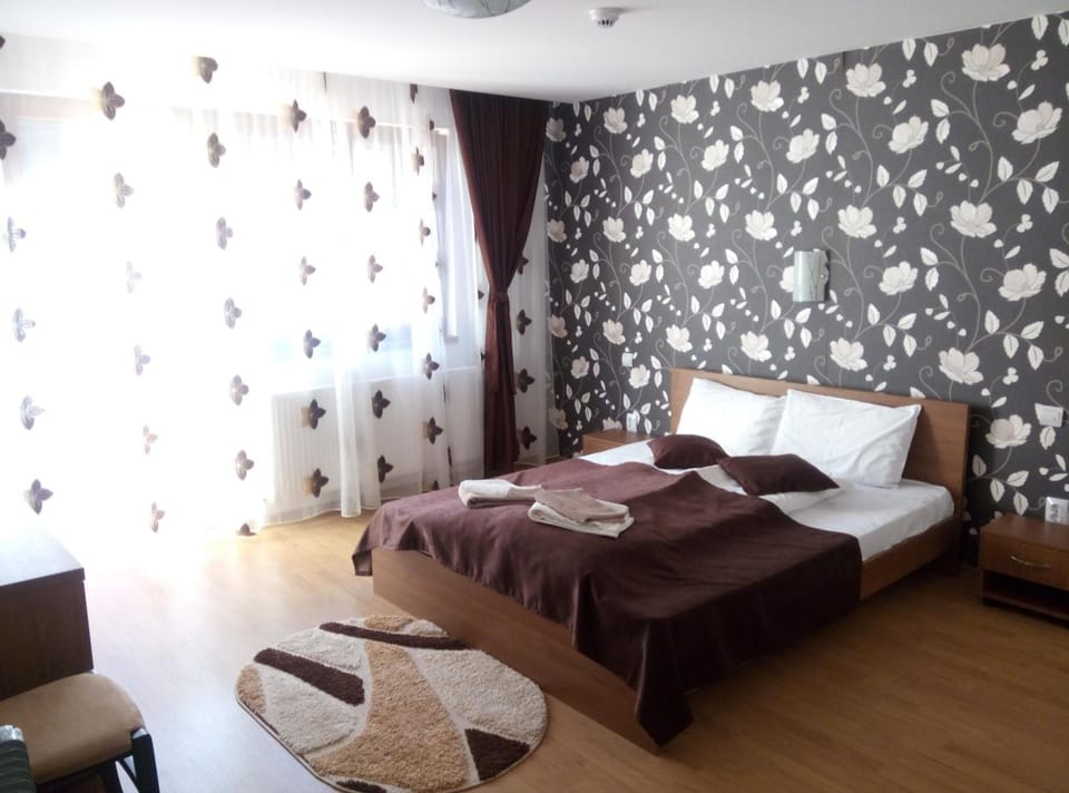 Double Room | Minibar, desk, blackout drapes, iron/ironing board