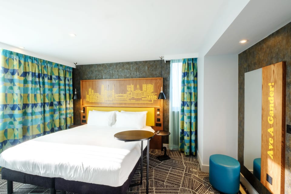 Room, 1 Double Bed (The King) | Hypo-allergenic bedding, desk, laptop workspace, soundproofing