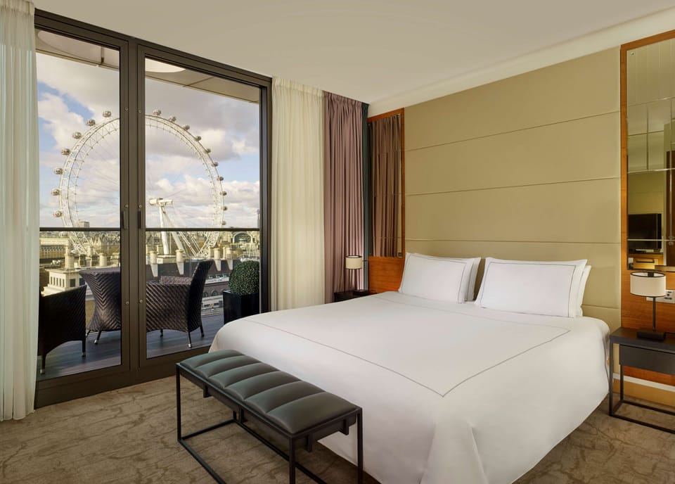 Penthouse, 1 Bedroom | Egyptian cotton sheets, premium bedding, minibar, in-room safe