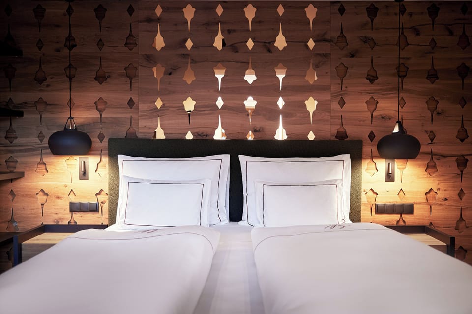 Hypo-allergenic bedding available, minibar (free items), in-room safe