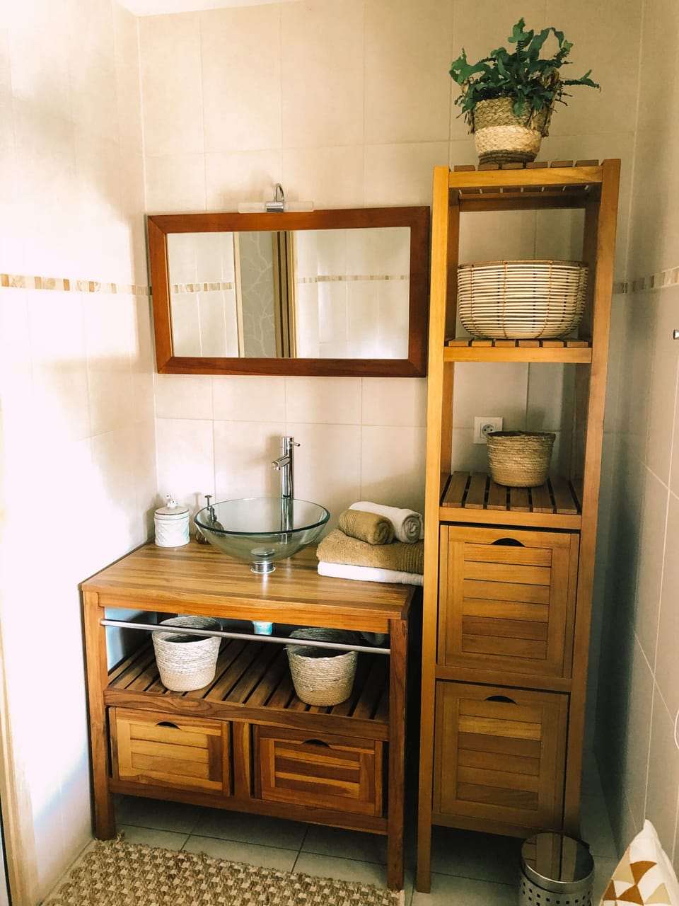 Double Room, Private Bathroom, Pool View (COCON) | Bathroom