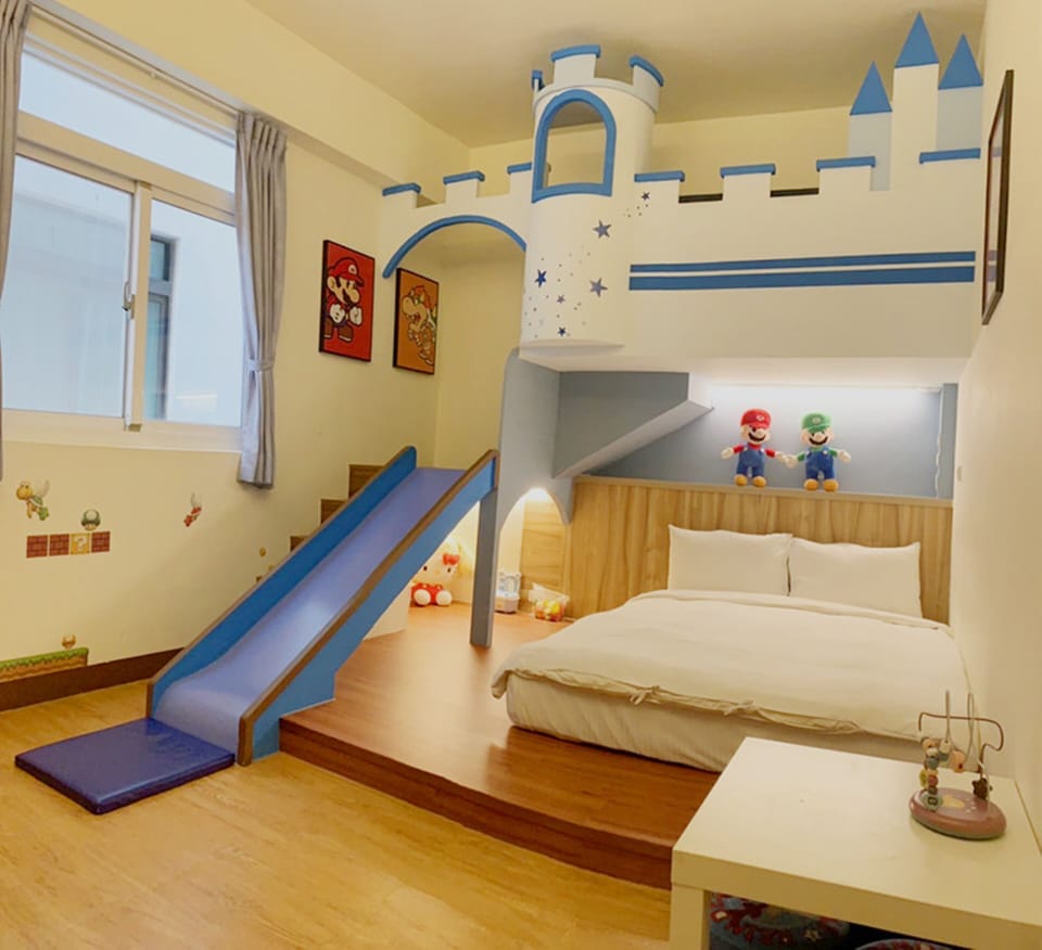 Family Double Room | Down comforters, individually decorated, individually furnished, desk