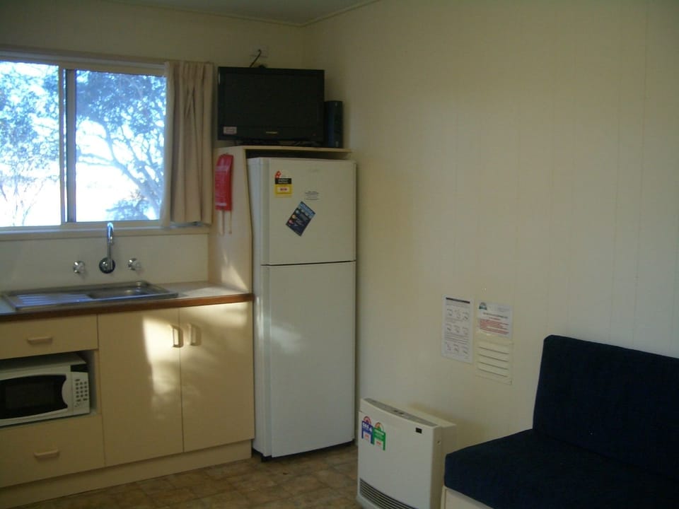Ensuite Cabin | Private kitchen | Shared fridge, microwave, rice cooker, cleaning supplies