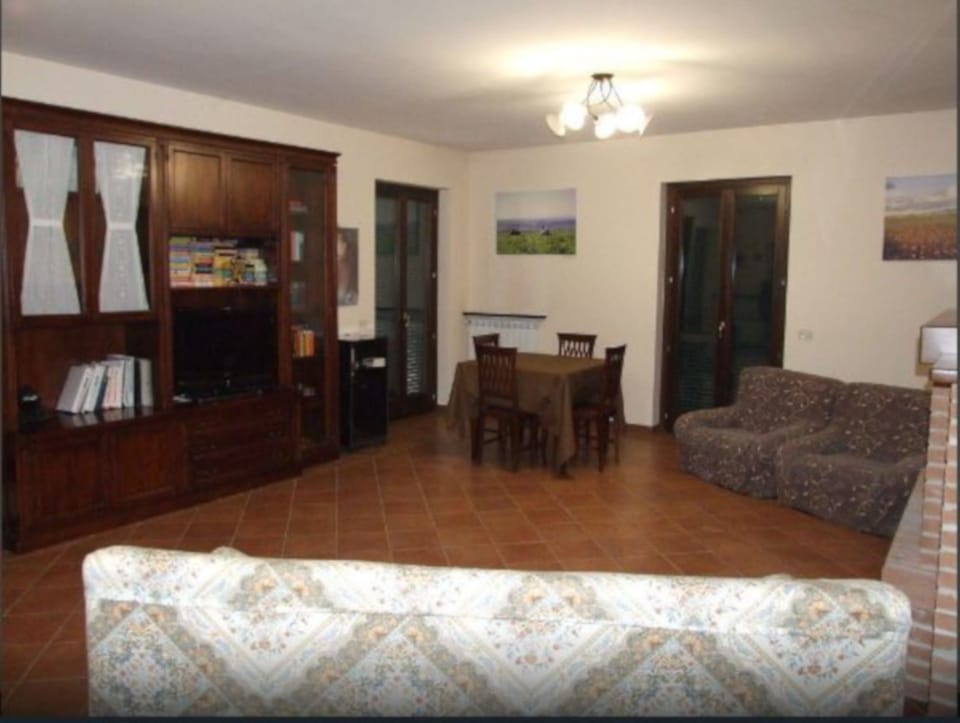 Villa, 4 Bedrooms | Living room | 22-inch flat-screen TV with satellite channels, TV, heated floors