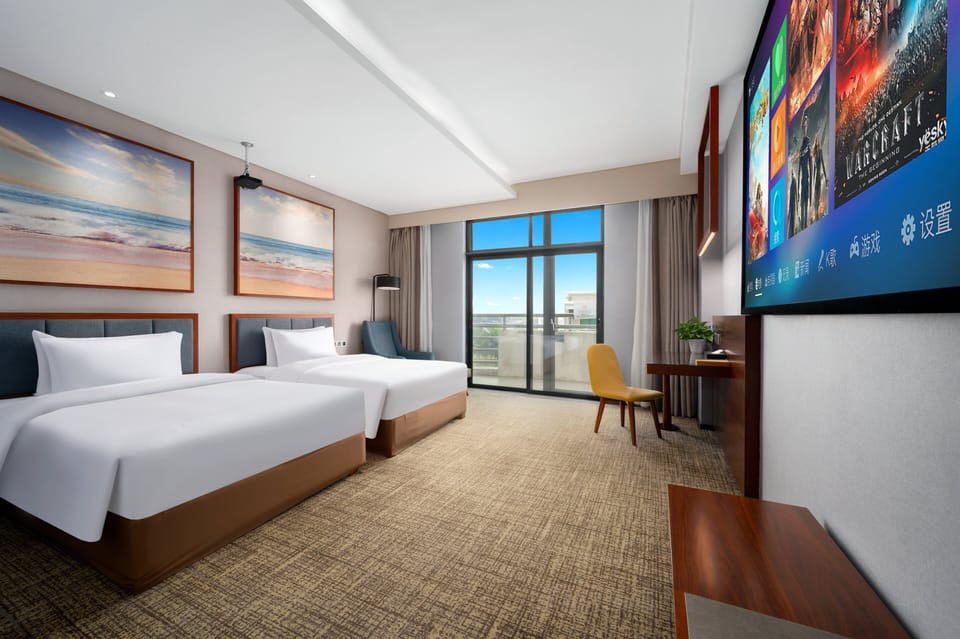 Deluxe Twin Room | Premium bedding, down comforters, desk, blackout drapes