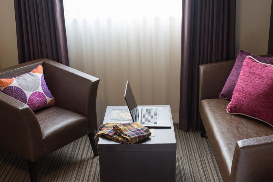 Deluxe Twin Room for 2 people, Non Smoking | In-room safe, blackout drapes, iron/ironing board, free WiFi