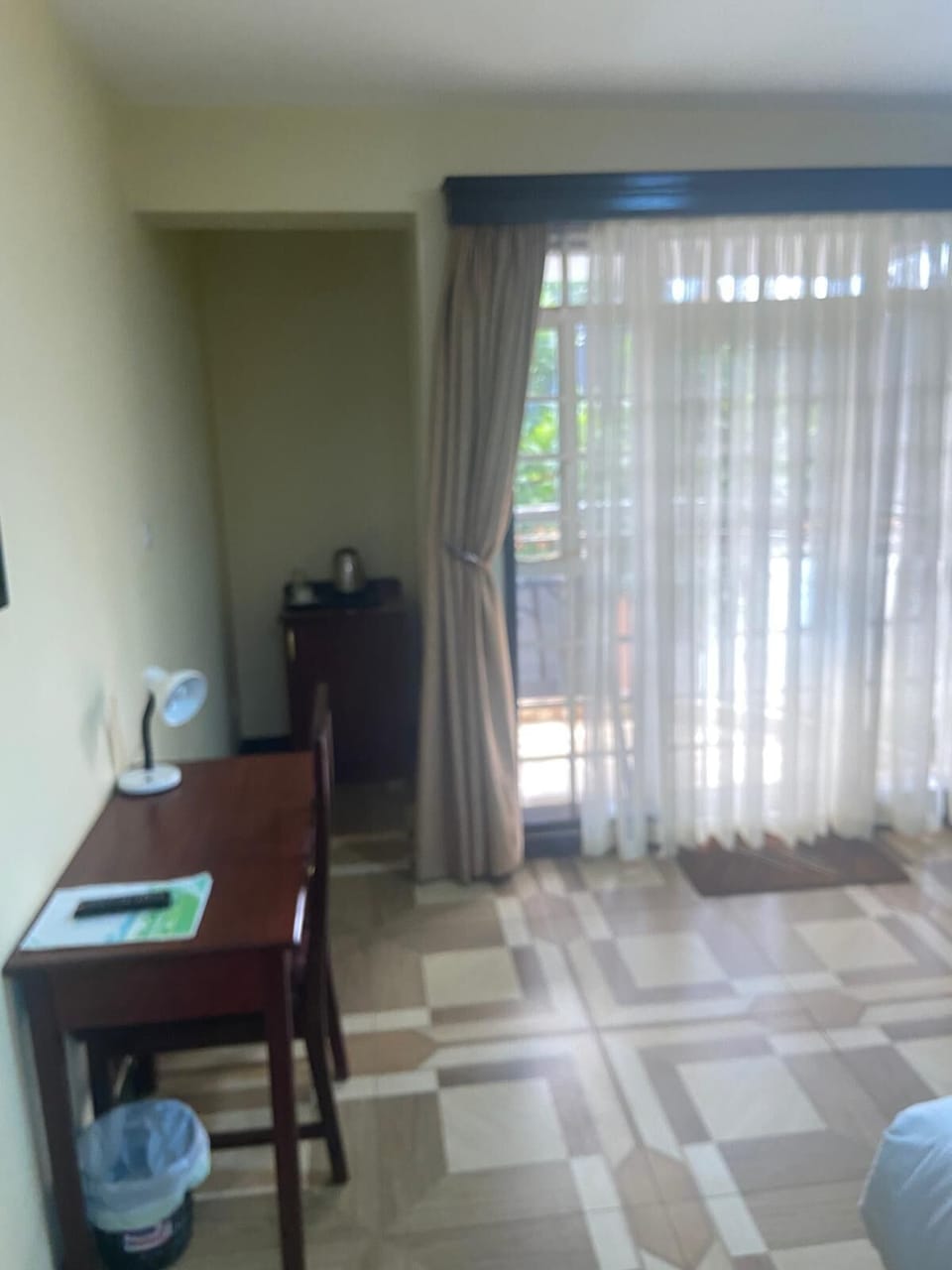 Standard Double Room | Living area | 32-inch plasma TV with cable channels, TV