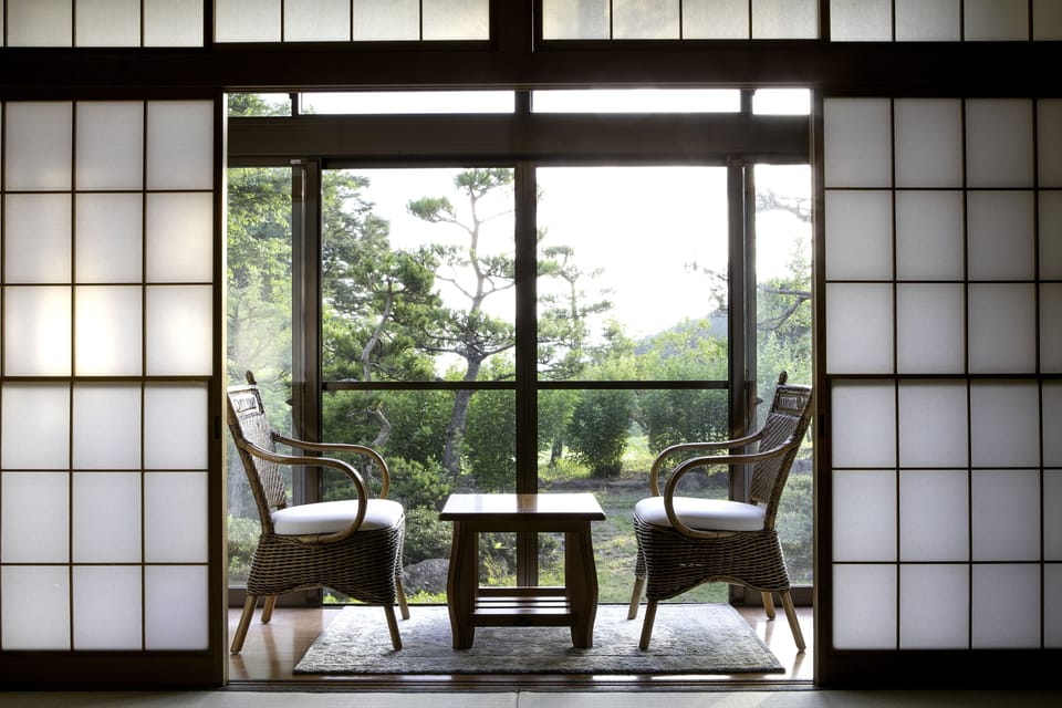 Deluxe Japanese Style Room, Non Smoking	 | Living area | TV