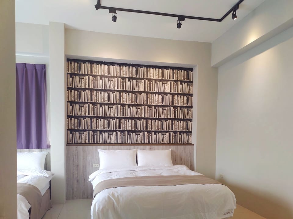 Basic Quadruple Room, 2 Double Beds | Blackout drapes, soundproofing, free WiFi, bed sheets