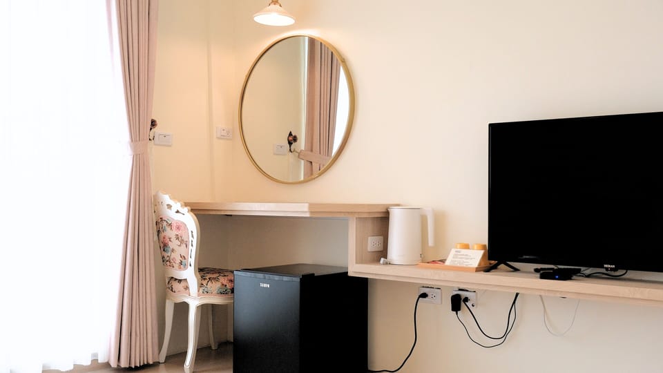 Basic Double Room | Blackout drapes, soundproofing, free WiFi, bed sheets