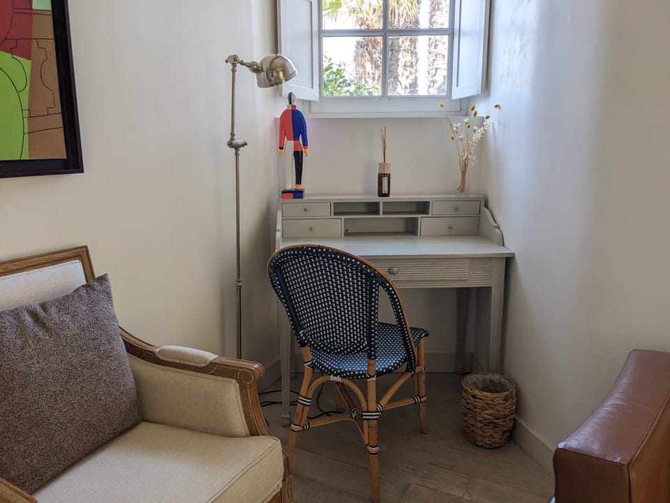 Deluxe Double or Twin Room, Accessible, Private Bathroom (Côté piscine) | In-room safe, desk, iron/ironing board, free WiFi