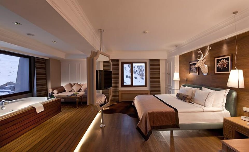 Junior Suite | Minibar, in-room safe, desk, laptop workspace
