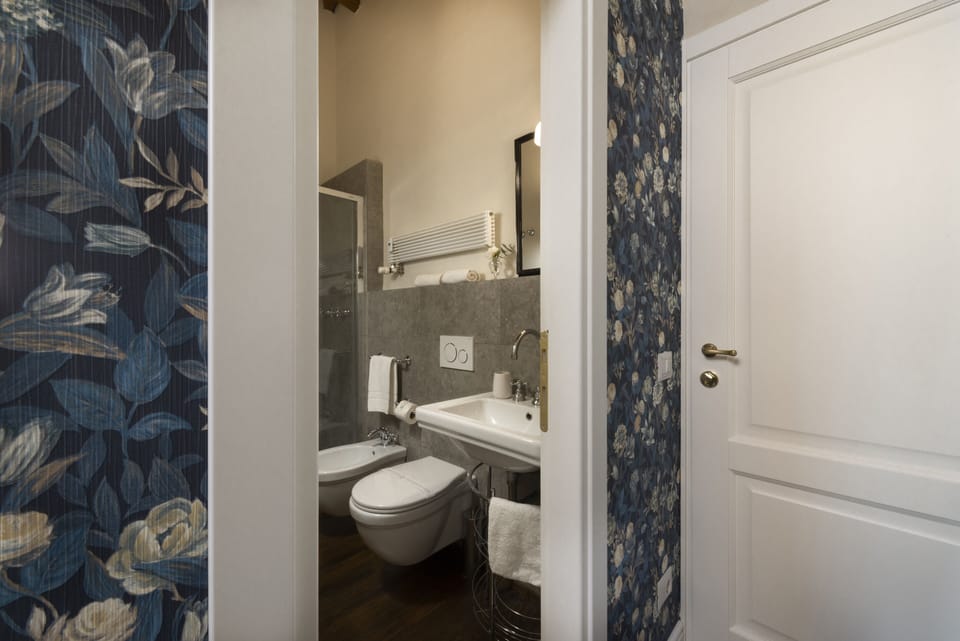 Deluxe Room | Bathroom | Shower, rainfall showerhead, free toiletries, hair dryer