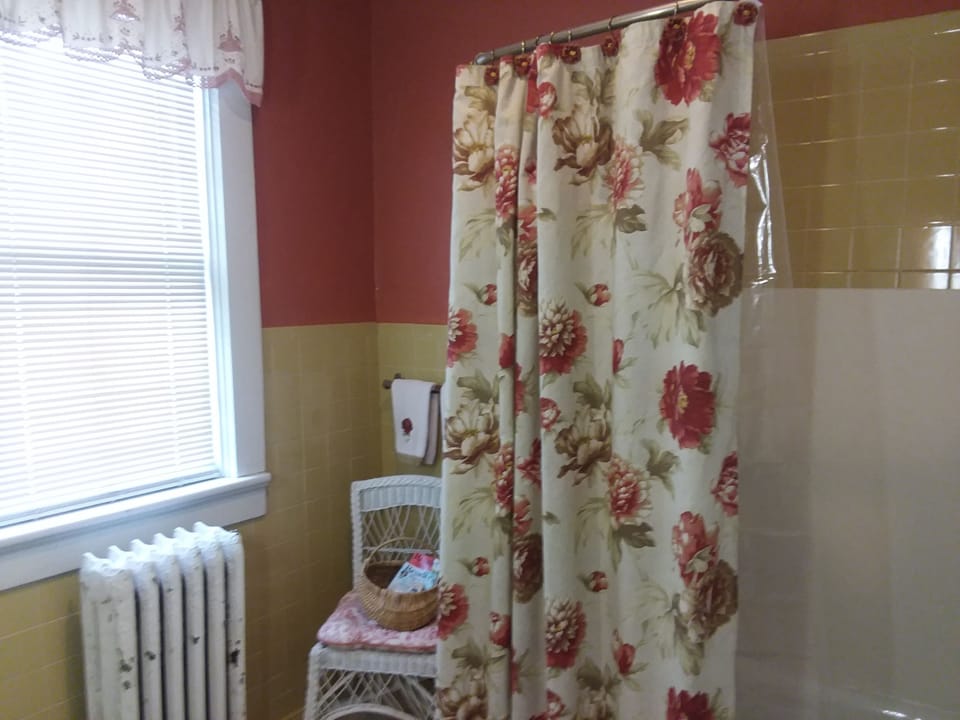 Hair dryer, towels