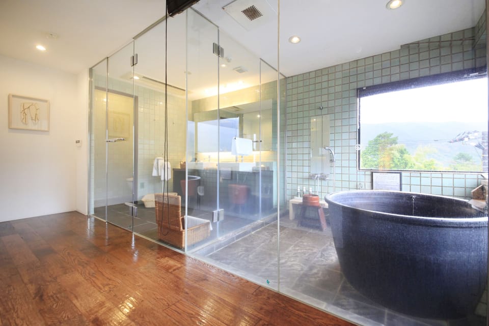 Free toiletries, hair dryer, slippers, bidet