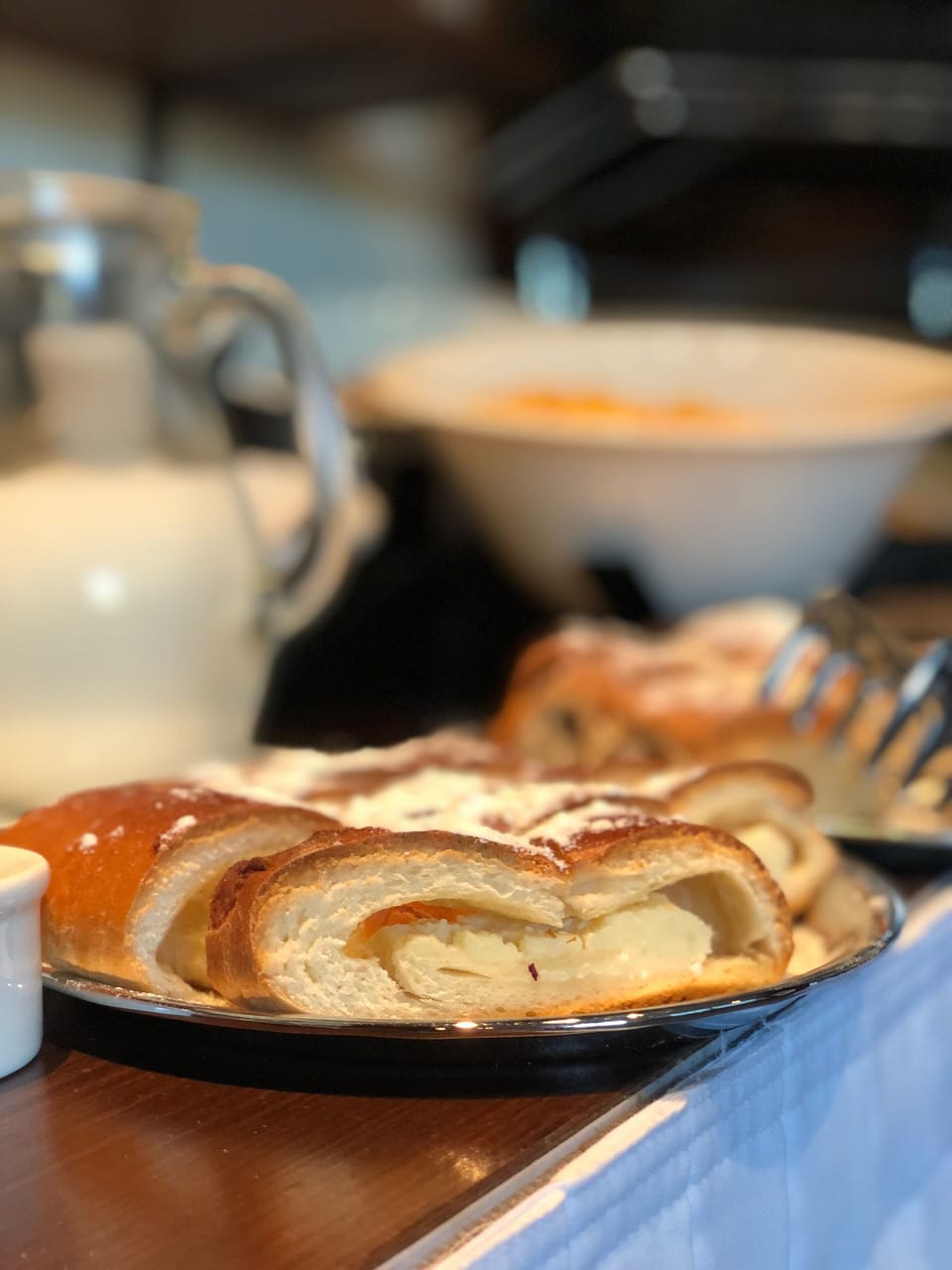 Daily buffet breakfast for a fee