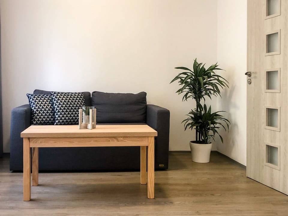 Deluxe Double Room | Living area | Flat-screen TV