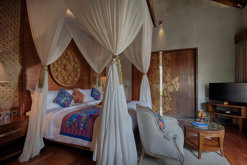 Luxury Pool Villa | 1 bedroom, premium bedding, minibar, in-room safe