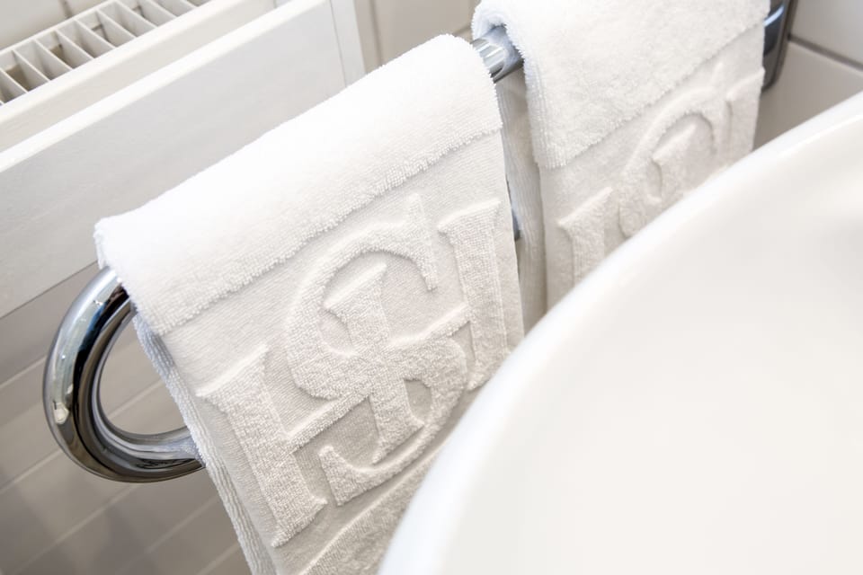 Deep soaking tub, free toiletries, hair dryer, bathrobes