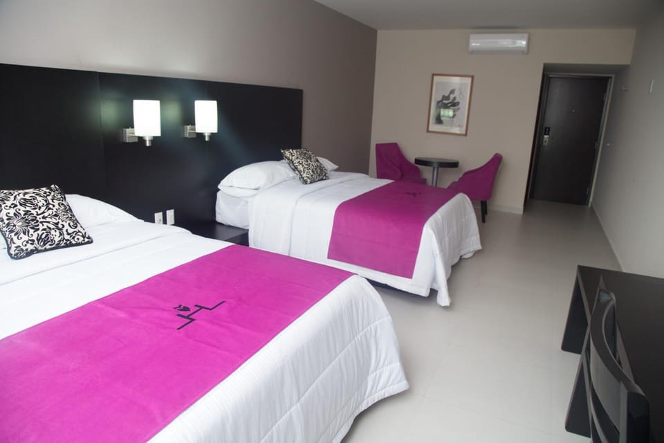 Premium bedding, desk, iron/ironing board (on request), WiFi (free)