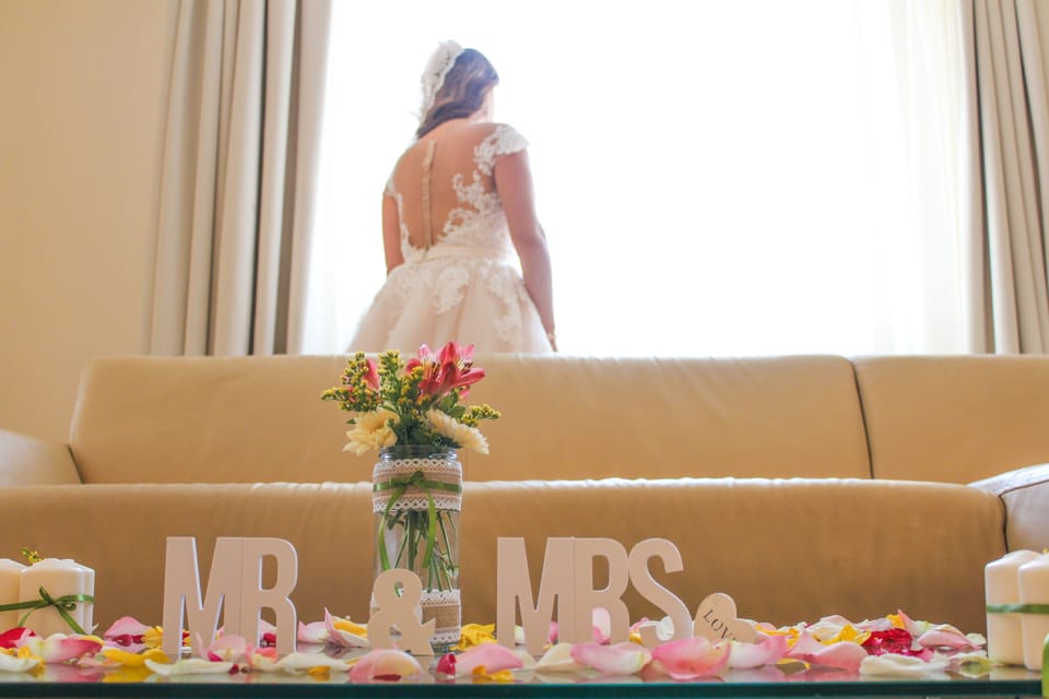 Indoor wedding