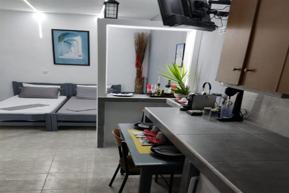 Petite Economy Studio on two floors Nr2 | Living area | TV