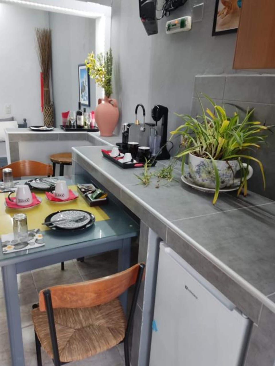 Petite Economy Studio on two floors Nr4 | Living area | TV