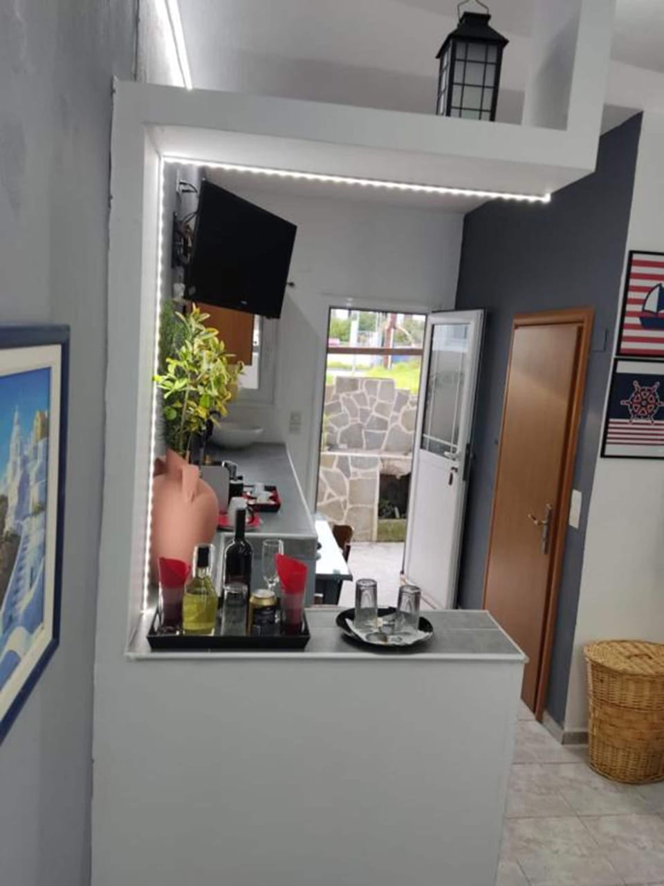 Petite Economy Studio on two floors Nr4 | Iron/ironing board, free WiFi